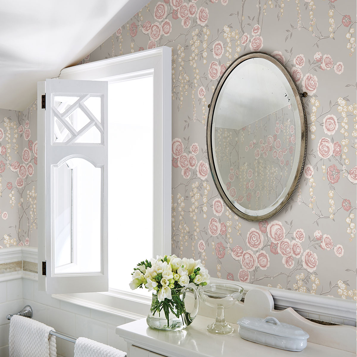 Sarah Richardson Wallpaper Collection Peony Tree