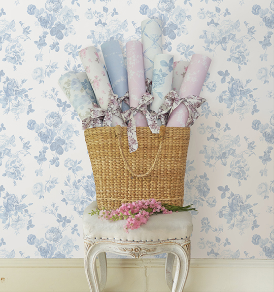 Love Shack Fancy Basket of Wallpaper